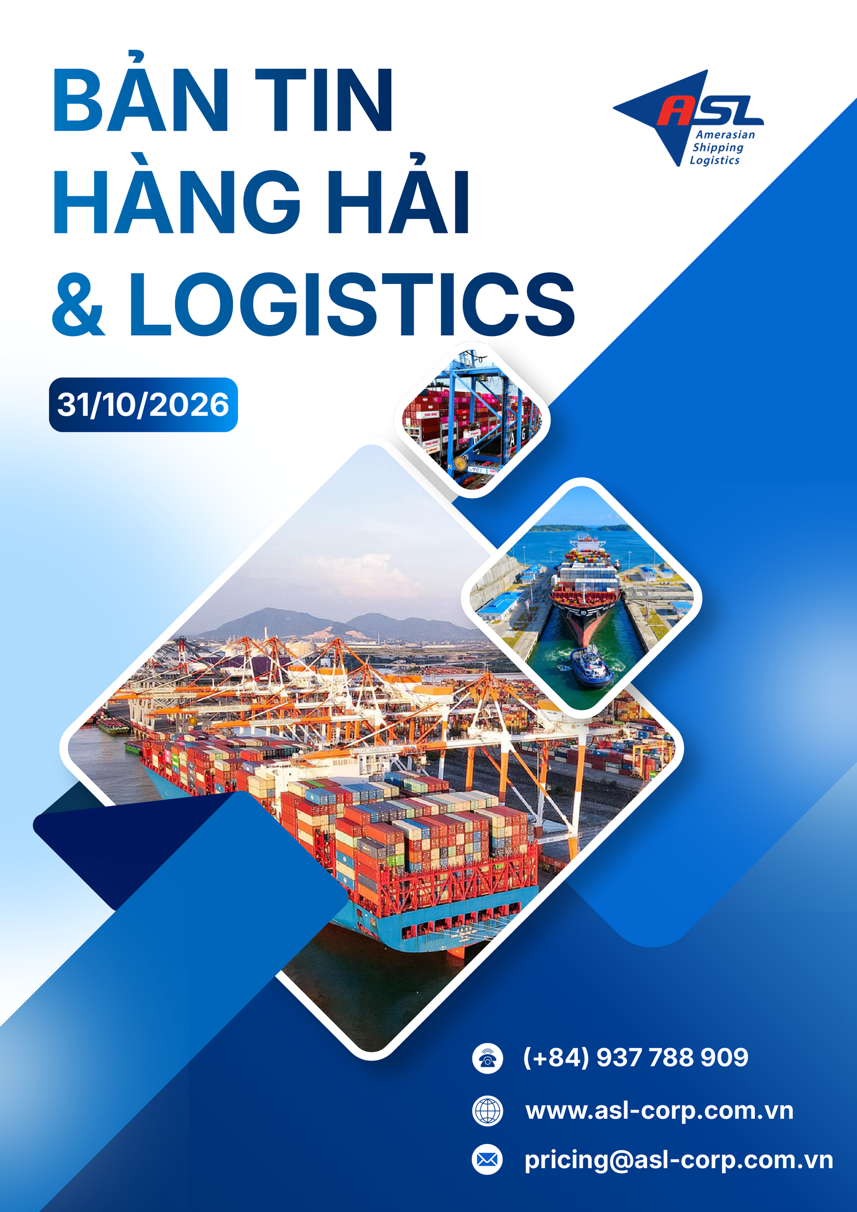 ĐIỂM TIN THỊ TRƯỜNG LOGISTICS THÁNG 9 - 2026